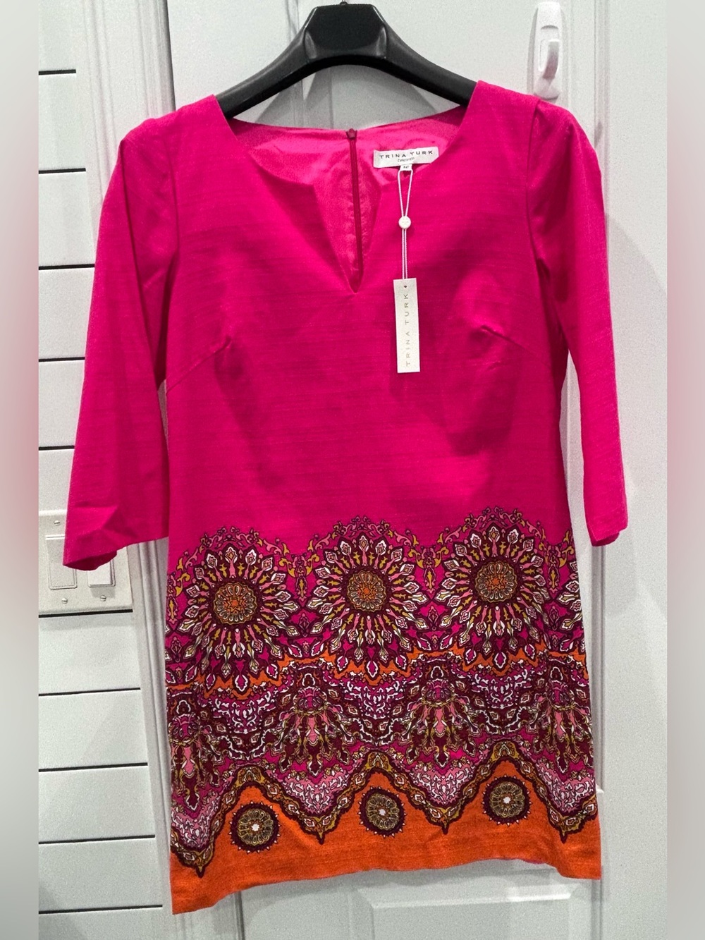 Trina Turk Fuchsia Sheath Dress